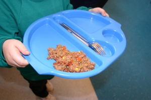 School dinner- before