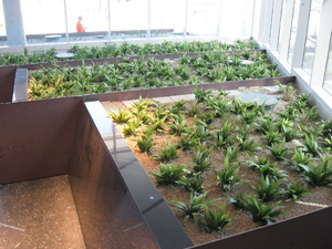 Lobby at Port of Portland Living Machine