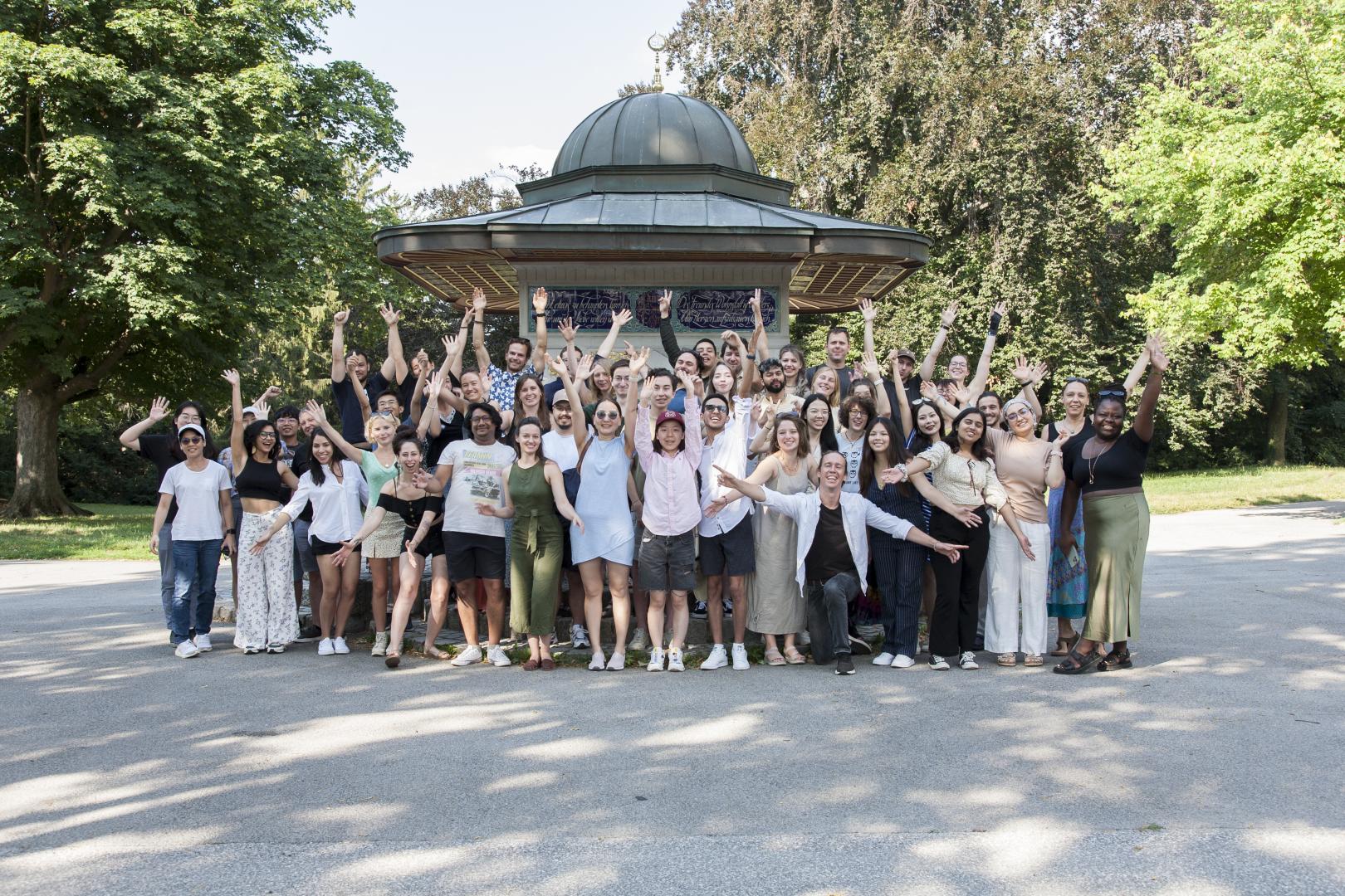 Group photo of students