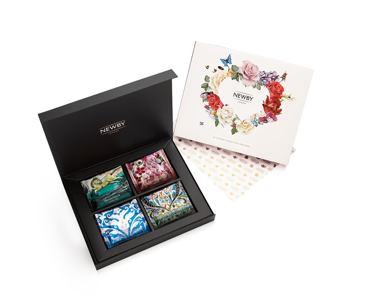 Box of tea bags