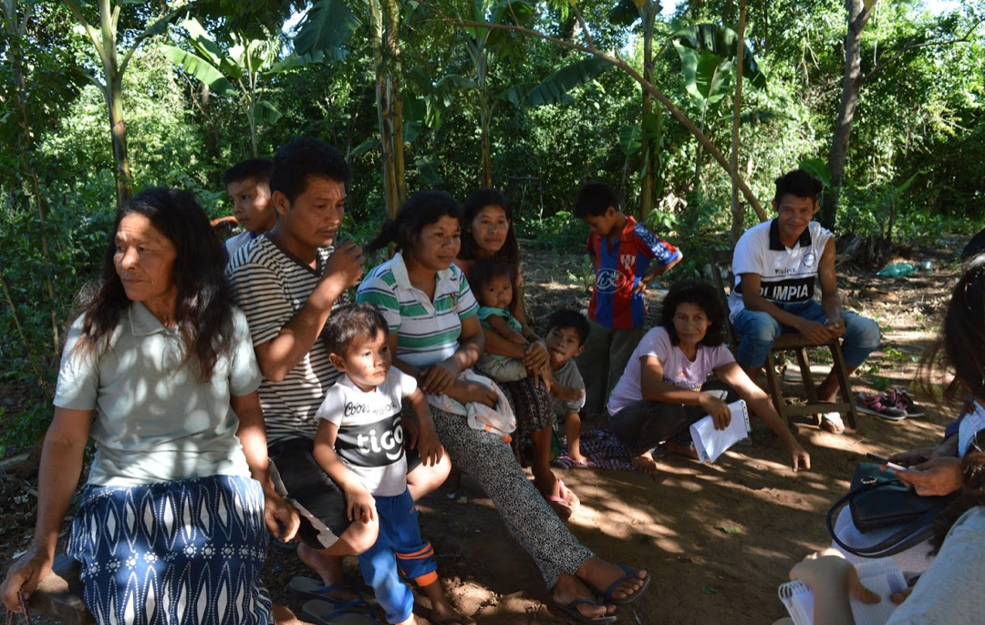 Community assembly in Tovaitry. Photo by Inés Franceschelli