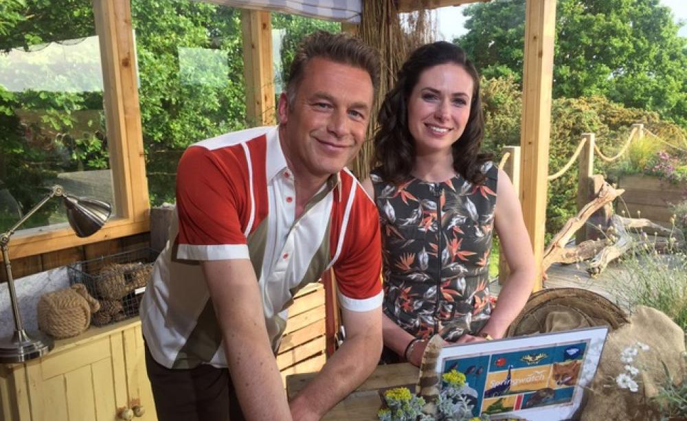 Lindsey Chapman and Chris Packham