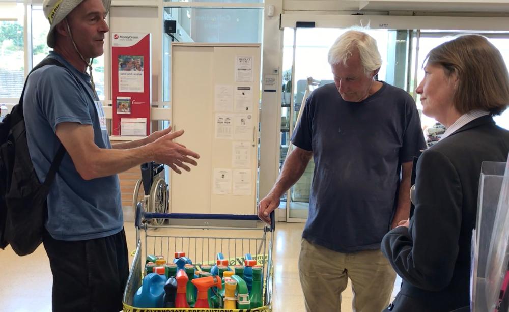Hector at Tesco