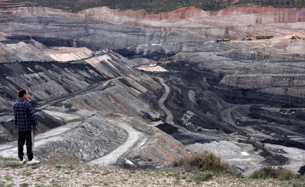 coal mine in spain