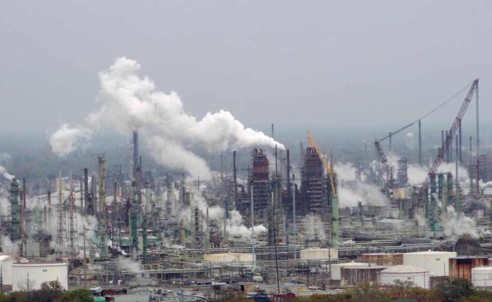 Exxon Mobil Refinery in Baton Rouge, Louisiana