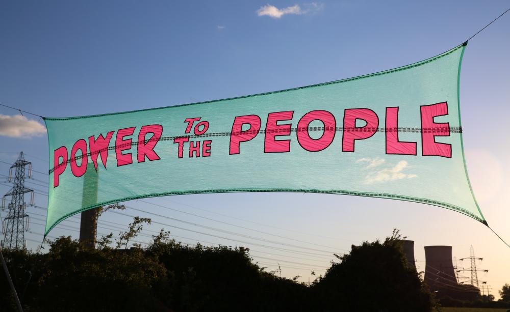 People power banner