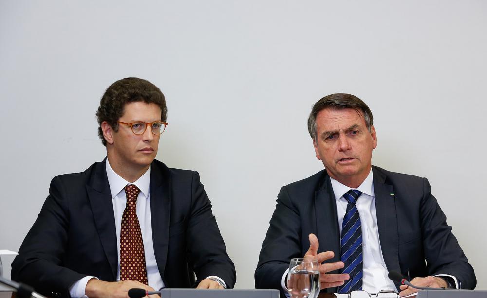 Ricardo Salles and Bolsonaro