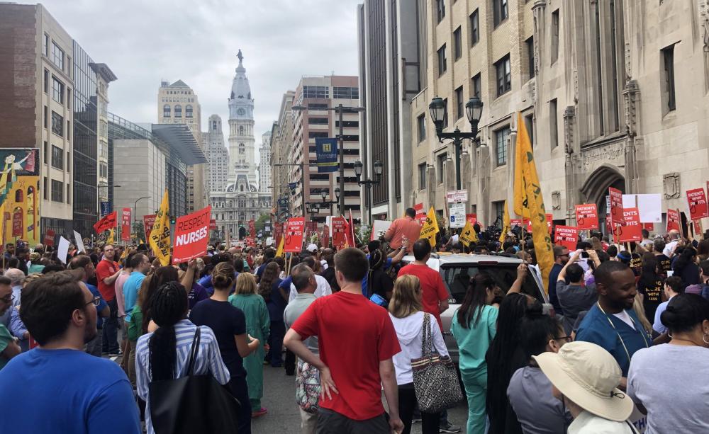 Medicare protest