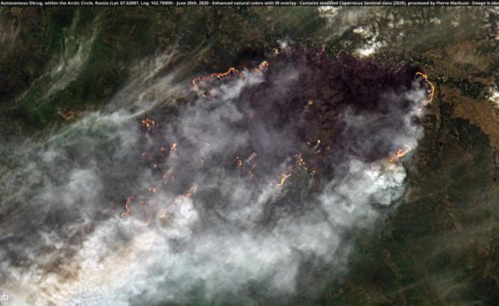 Arctic wildfires