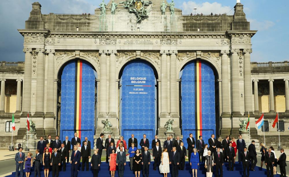 NATO reception in Brussels