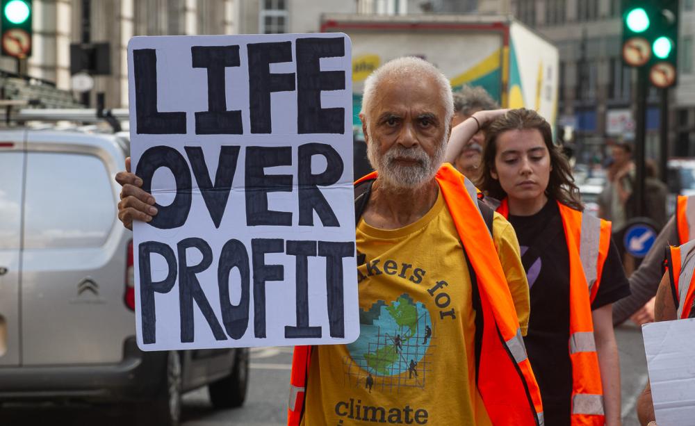 Just Stop Oil protester