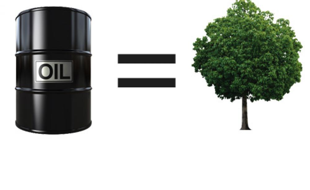 Does a tonne of fossil carbon equal a tonne of biological carbon?