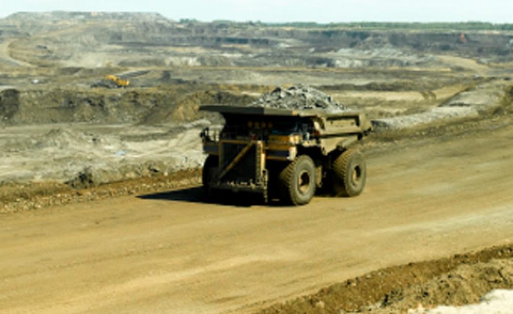 Tar sands mining