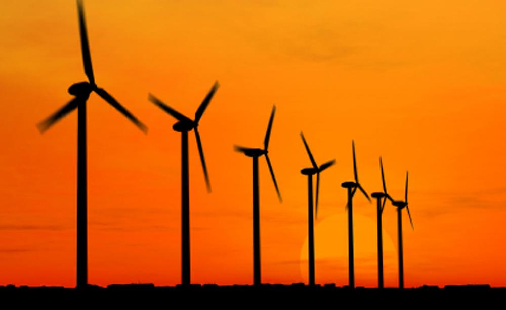 wind turbines