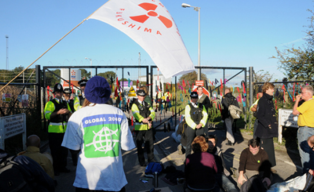 Hinkley protest
