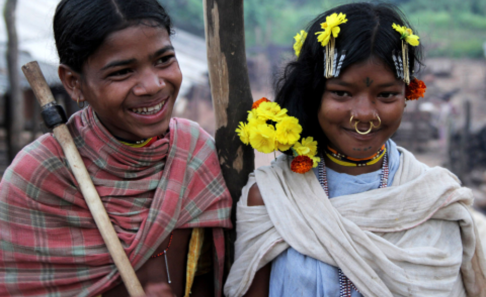 Dongria Kondh girls. Photo: &amp;copy; Survival International.
