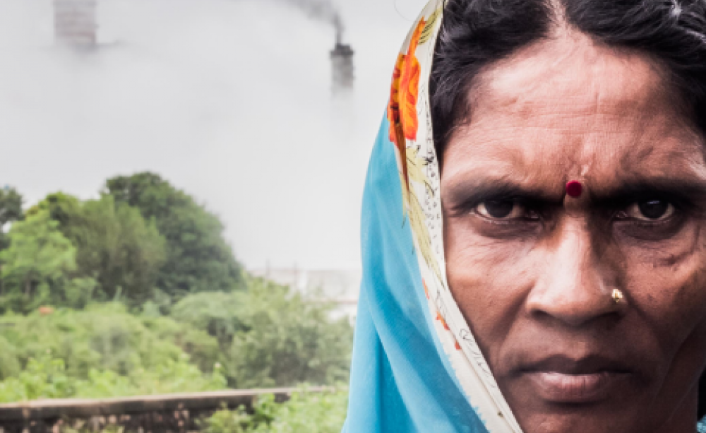 Champa from Dibulganj Village, is suffering from Tuberculosis. Photo: Sarah Stirk.