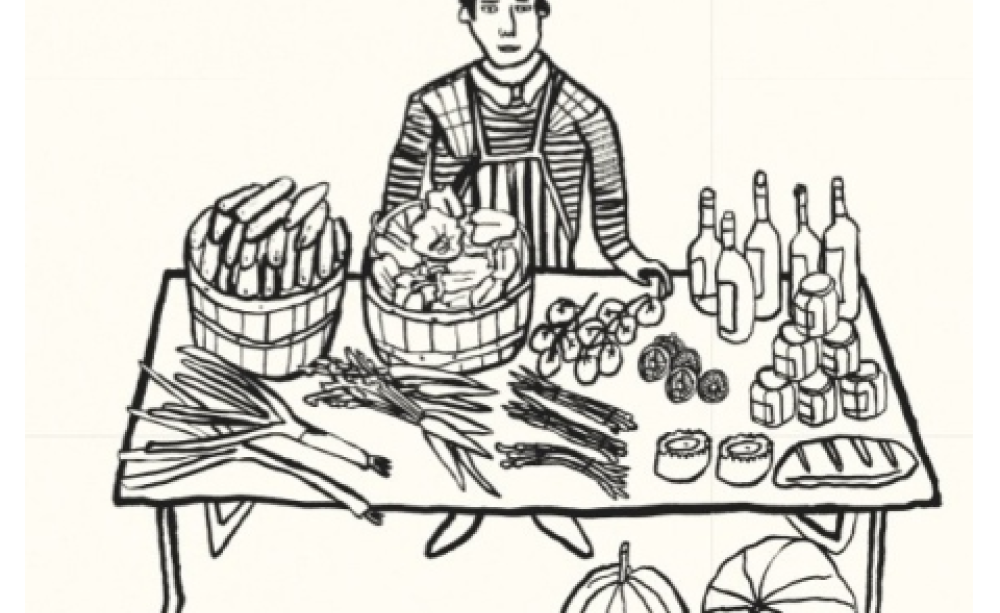 A good table is the heart of a good home. Image: The Ecologist Guide to Food.