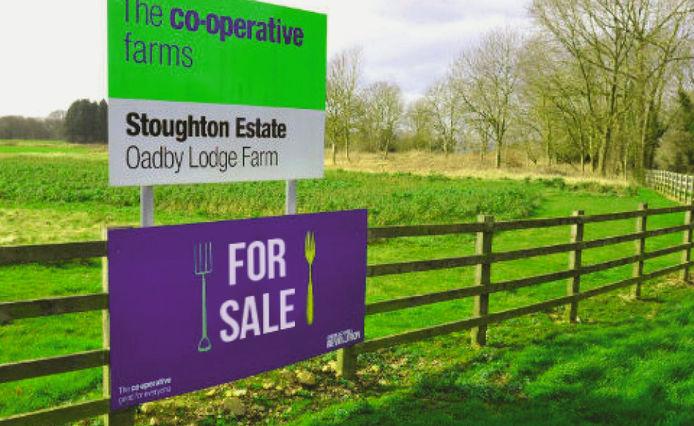 For Sale - the Co-op's Stoughton Farm.