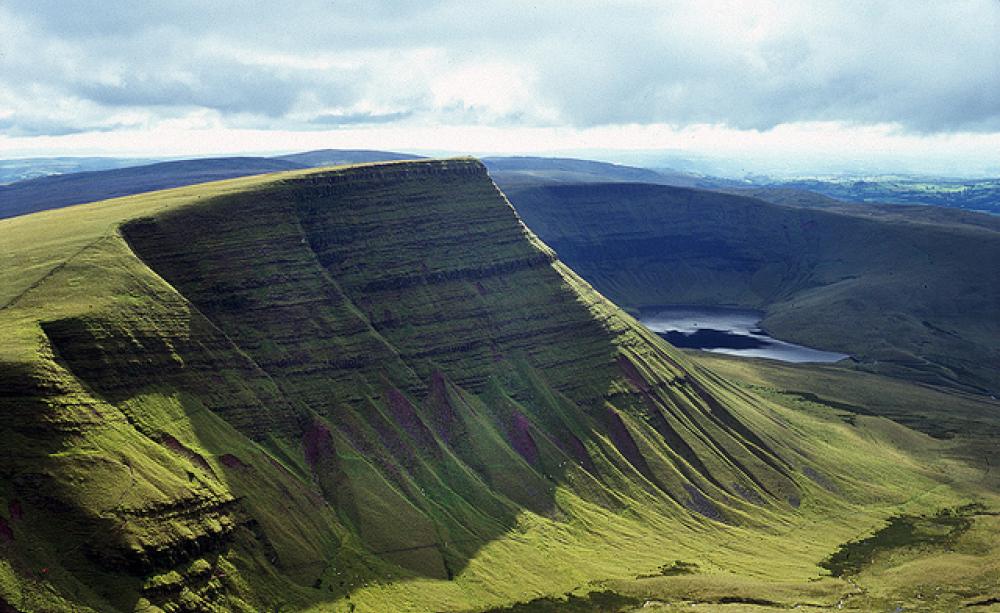 Just outside the Brecon Beacons National Park in South Wales (pictured), on common land high above Ebbw Vale, developers want to build a 3.5 mile motor racing complex. Photo: Ross Merritt via Flickr.