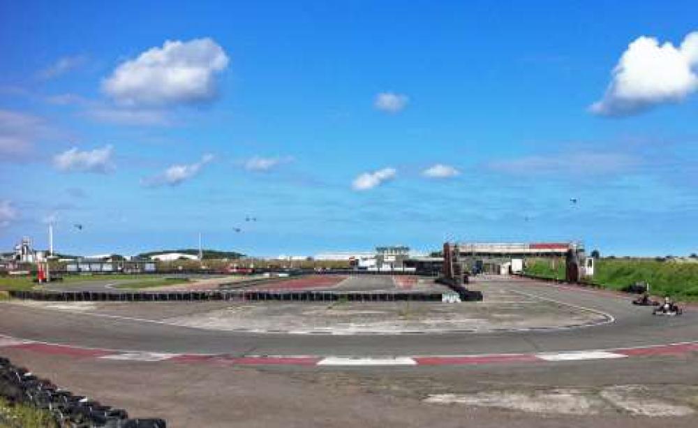 The solar scheme is planned for Ellough airfield, near this g-kart circuit and next to an industrial estate. Photo: Blue Square Thing via Flickr.