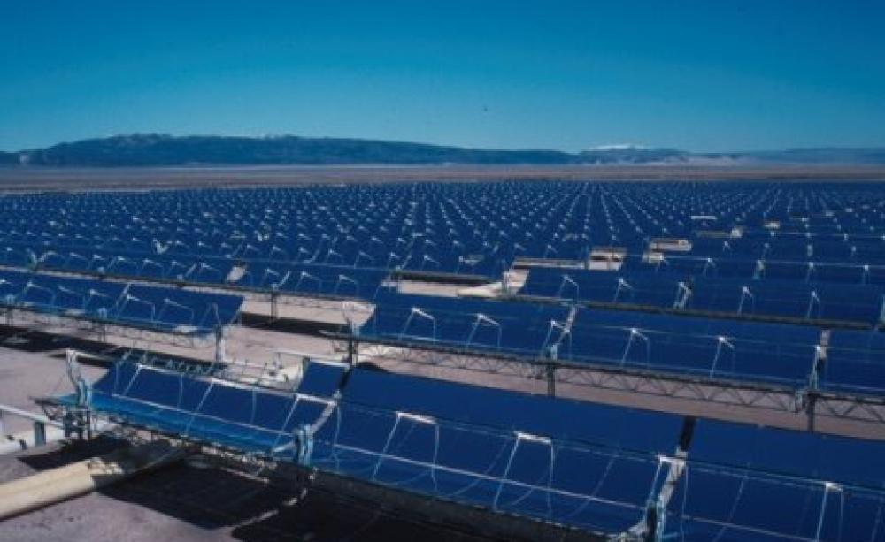 Falling costs make renewables such as solar energy competitive in the US without subsidy. Photo: US Bureau of Land Management via Wikimedia Commons.