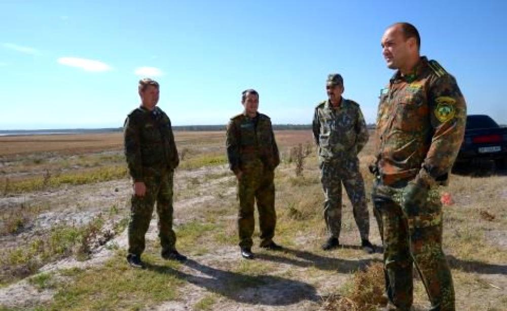 Park rangers working in  Priazovskii National Park. Photo: Dimiter Kenarov.