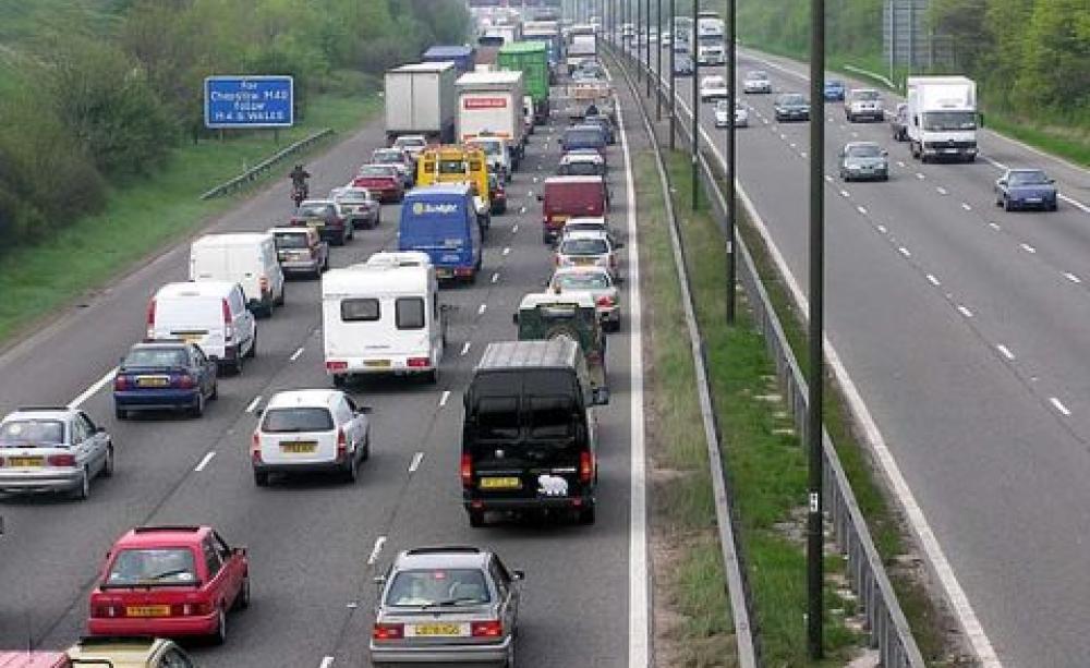More roads, more traffic, more tailbacks, more misery. The M5 near Bristol. Photo: Paul Townsend via Flickr.