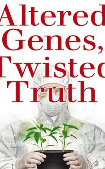 'Altered Genes, Twisted Truth' front cover (cut).