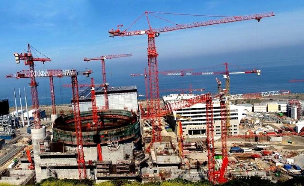 The Flamanville nuclear plant in Normandy, France, was already years late and billions of budget - before news emerged that its steel reactor vessel contains serious metallurgical faults. Photo: schoella via Wikimedia Commons (CC BY-SA).