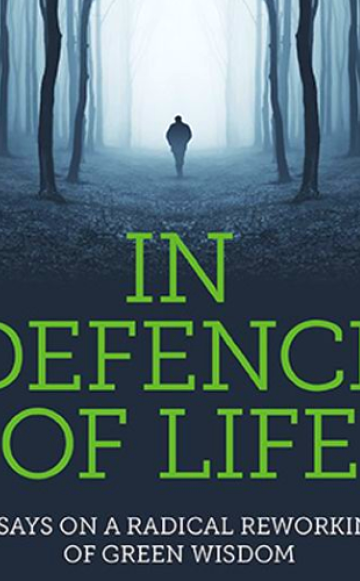 Front cover image from of 'In Defence of Life' by Sir Julian Rose, published by Earth Books.