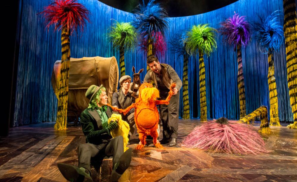 Dr Seuss's The Lorax is currently showing at the Old Vic in London, before travelling to Toronto for a Christmas run from December 9th, and then Minnesota in April 2018. (c)&amp;nbsp;Manuel Harlan.