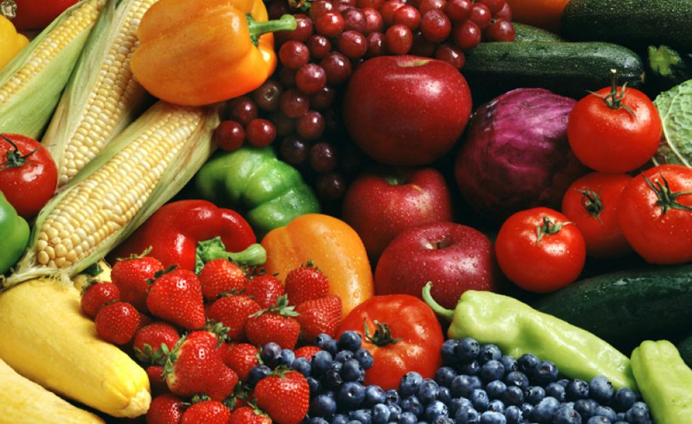 Fruit and vegetables