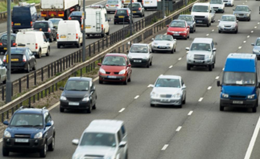 Rush hour on the M6