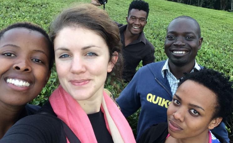 Elizabeth Wainwright and friends