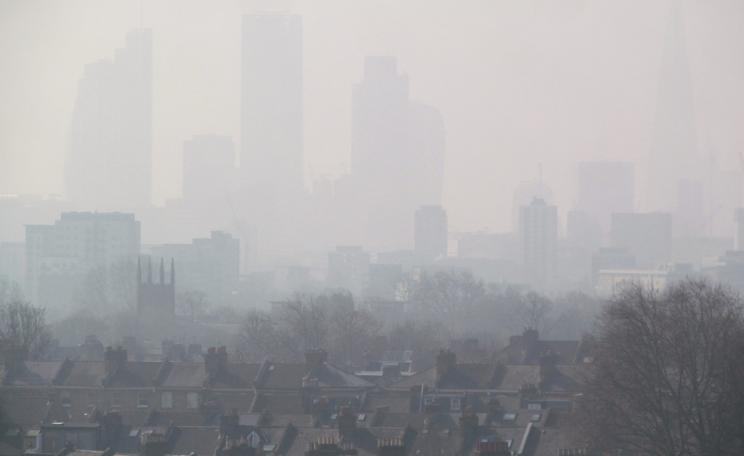 Air pollution in London (2015)