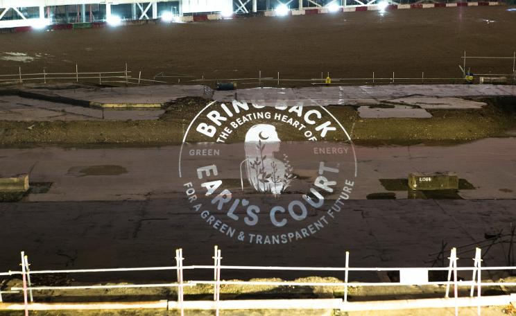 Save Earls Court projections