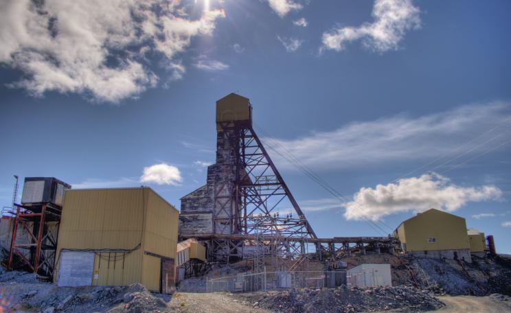 Mine building Yellowknife Northwest Territories Canada