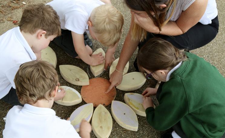 Ashley school geometry class