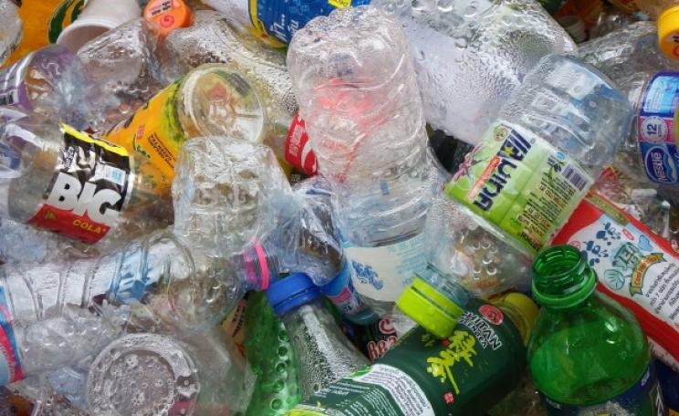 plastic bottles