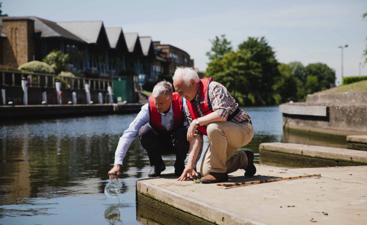 Zac Goldsmith releasing eels
