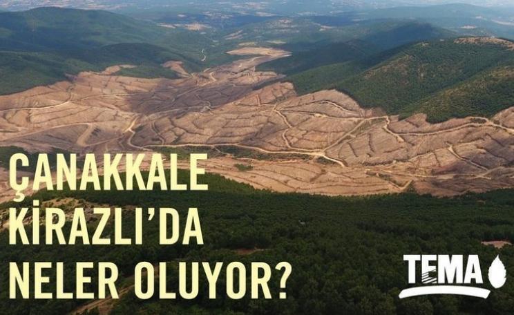 What is happening in Canakkale Kirazli?