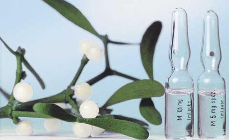 Mistletoe ampoules