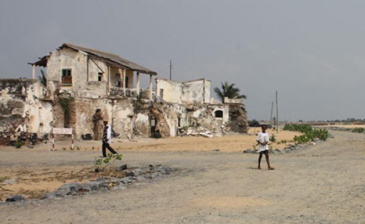 An old African slave fort
