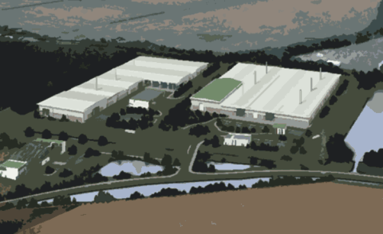 Peterborough Renewable Energy Park (artist's impression)