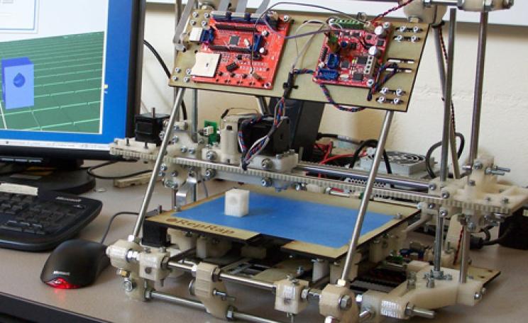 RepRap 'Mendel' machine