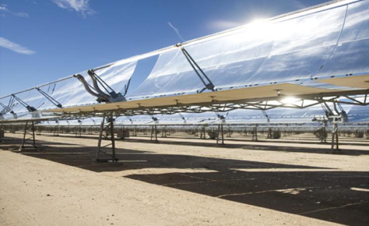 CSP trough-based system