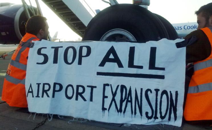 Aviation protest