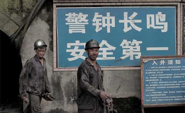 Coal mining in China