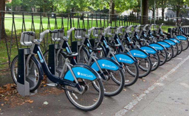 Boris bikes in London